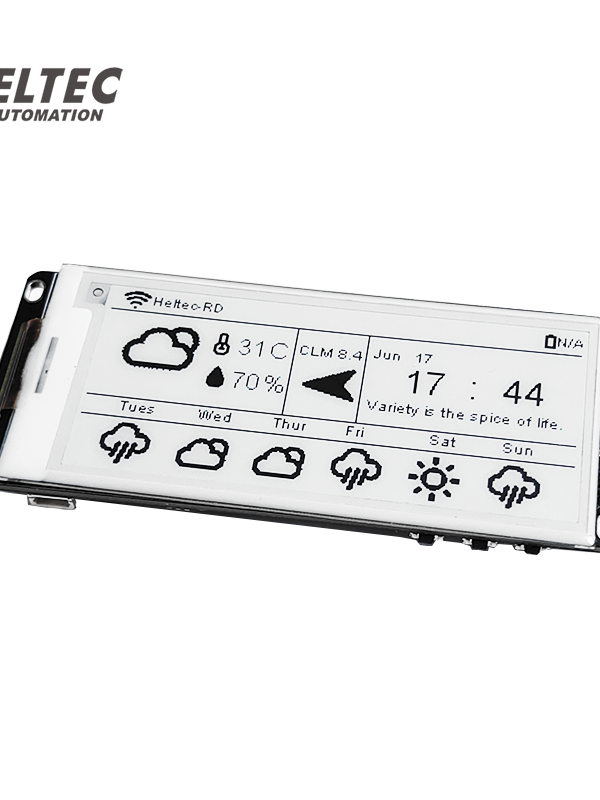 Vision Master E290, ESP32S3 + SX1262 E-Ink LoRa Node, Meshtastic and LoRaWAN Compatible - 902~928MHz, Meshtastic