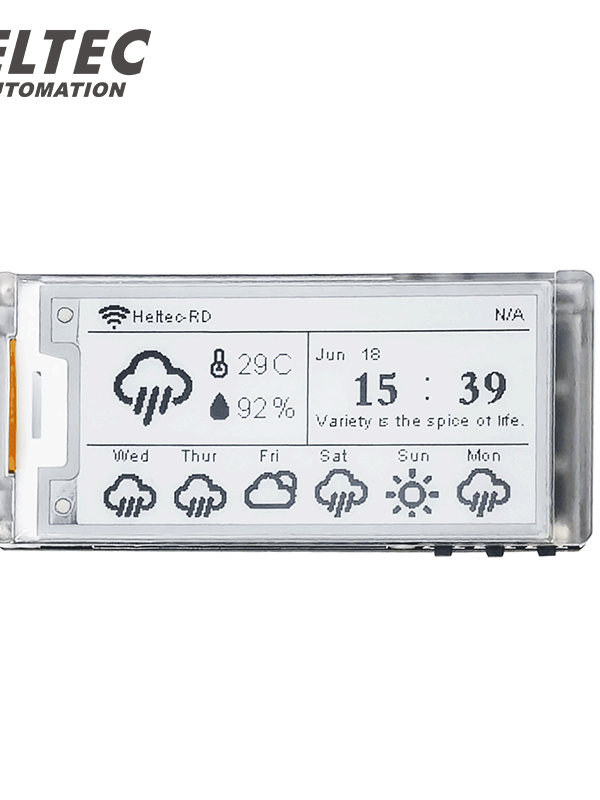 Vision Master E213, ESP32S3 + SX1262 E-Ink LoRa Node, Meshtastic and LoRaWAN Compatible - 863~870MHz, Meshtastic