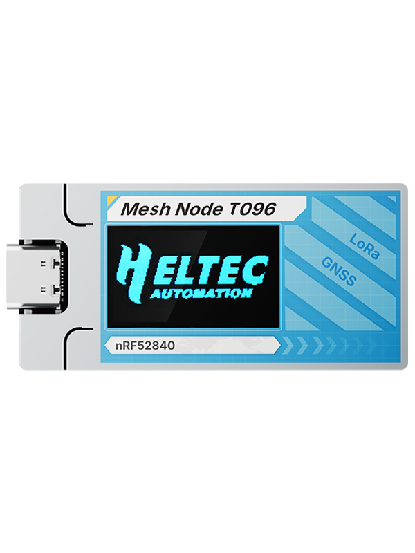 Mesh Node T096, nRF52840 +GPS+LoRa Node, Meshtastic, MeshCore and LoRaWAN Compatible - 902~928MHz